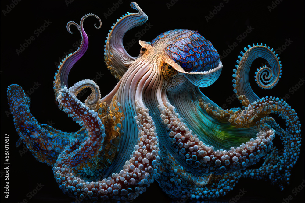 Octopus, ai generated