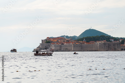 The amazing sea side citadel of dubrovnik, Croatia during summer time