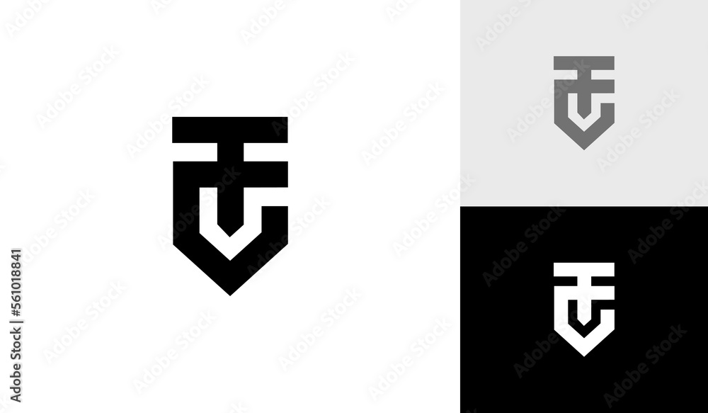 Letter TG or GT monogram emblem logo design vector Letter TG or GT monogram emblem logo design vector