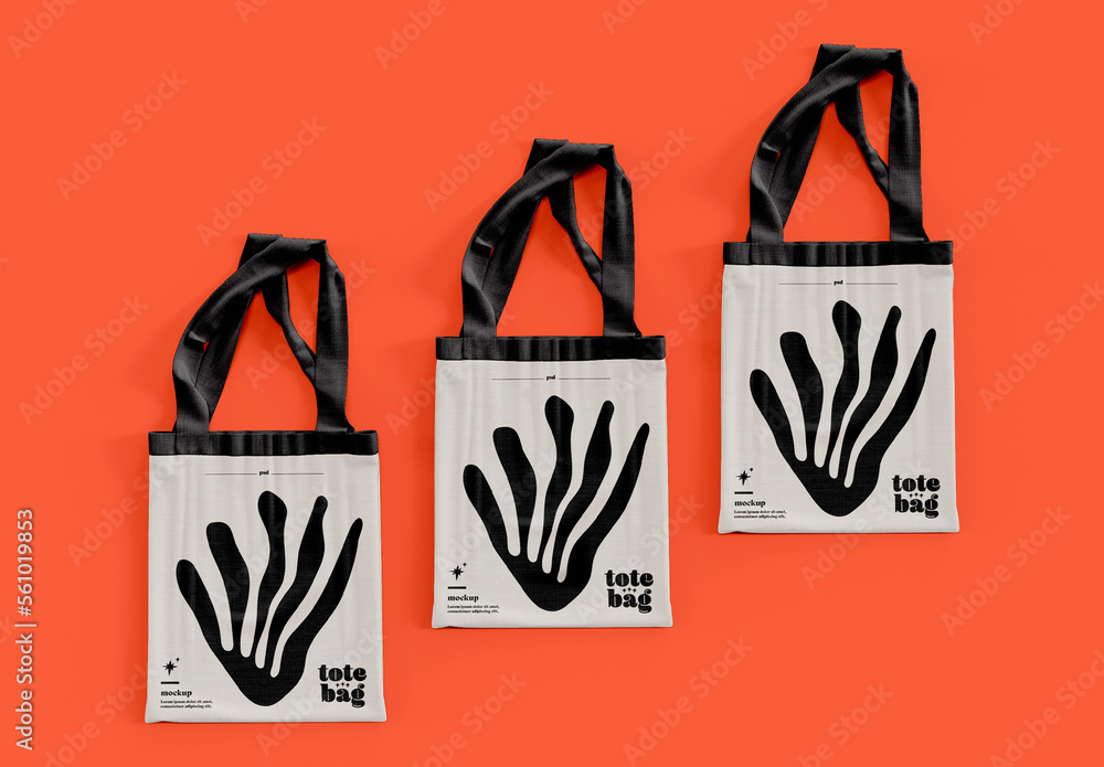 Three tote bag hotsell