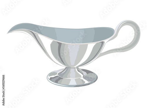 ソースポットのイラスト