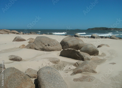 beach, sea and rocks