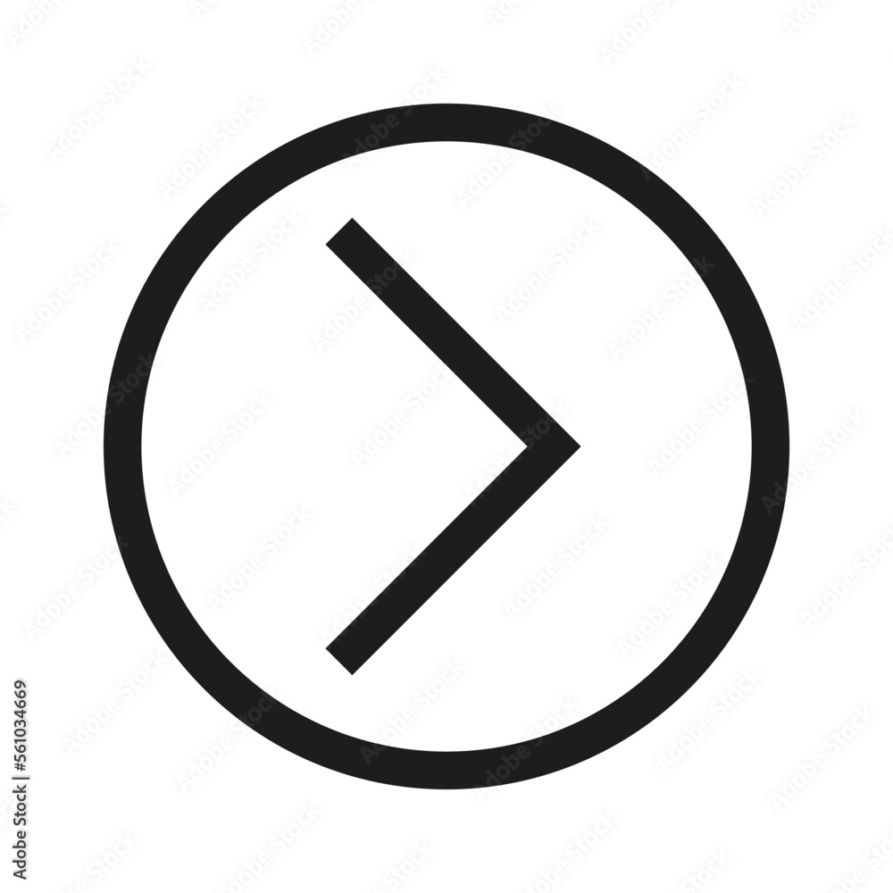 Arrow in a circle Arrow in a circle