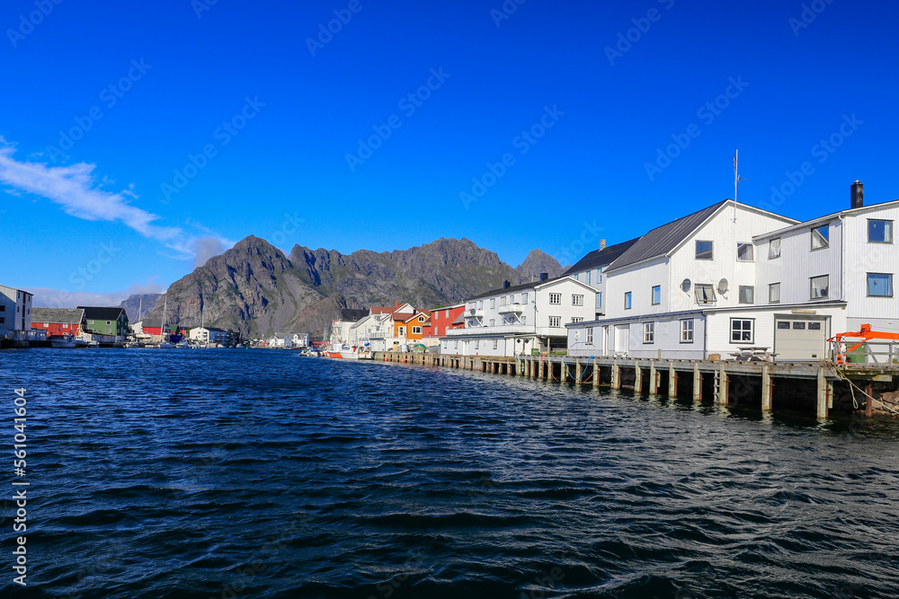 On a road trip to Henningsvær a old fishing village in the Lofoten area, as well as some mountain walks,Norland county,Norway,Europe