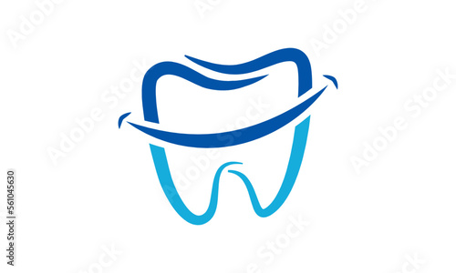 Smile Dental Logo Design Vector