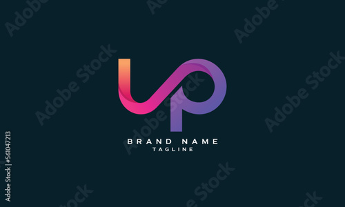 VLP, LP, VP, Abstract initial monogram letter alphabet logo design photo