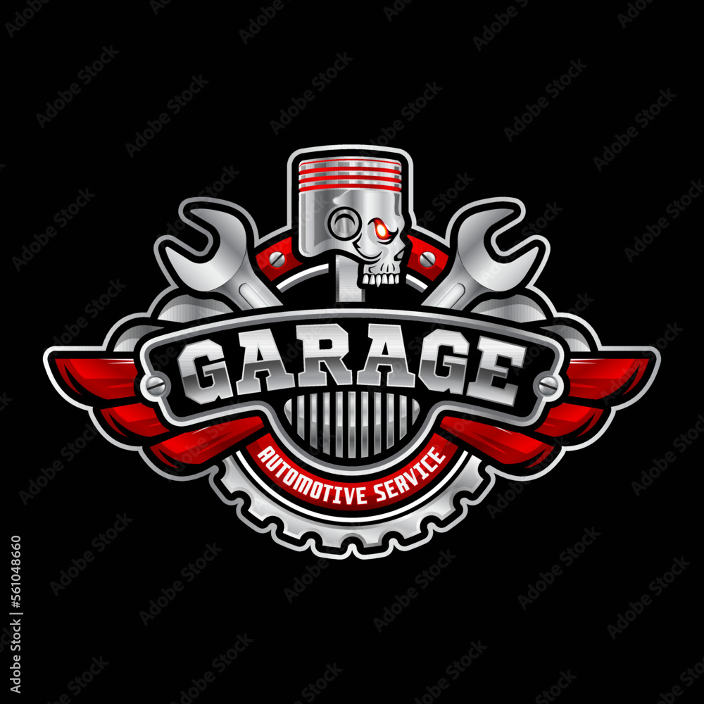 Auto garage and repair logo. Perfect logo for automobile parts shops