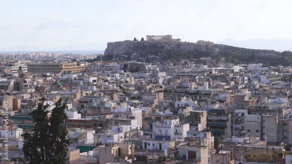 Athens, Attica, beautiful super-wide angle view of Athens, Greece, with Acropolis, Mount Lycabettus, mountains and scenery beyond the city, seen from Strefi Hill park in Exarcheia neighbourhood
Athens, Attica, beautiful super-wide angle view of Athens, Greece, with Acropolis, Mount Lycabettus, mountains and scenery beyond the city, seen from Strefi Hill park in Exarcheia neighbourhood