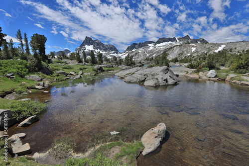 Beautiful Lake in Sierra(PCT Trail)