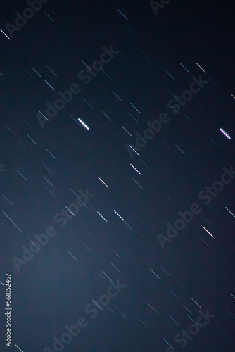 dark blue background of stars ( long exposure)