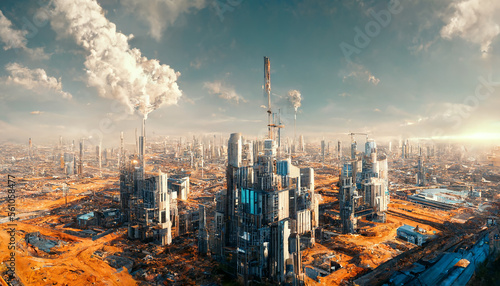 future sci-fi buildings