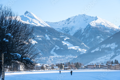 Ski resort Bad Hofgastein, Austria