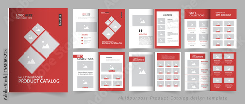 Modern multipurpose product catalog design template