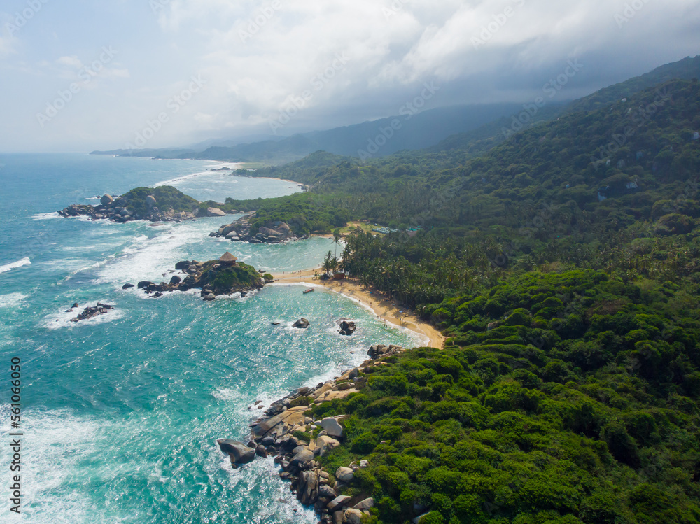 view of the coast of the sea