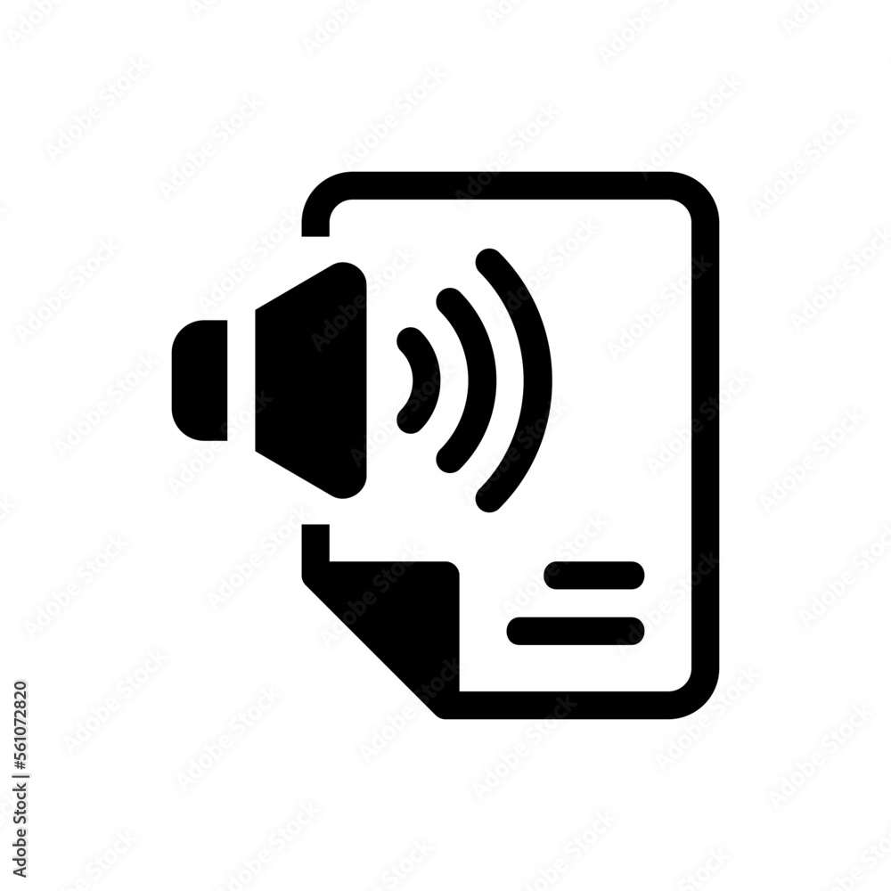transcription glyph icon transcription glyph icon