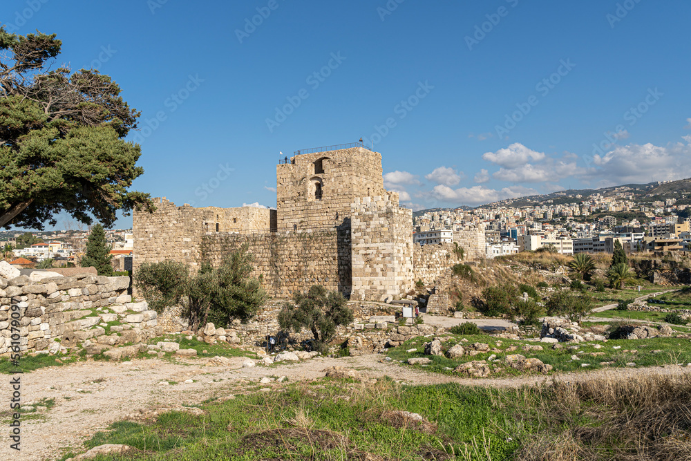 The Crusader Castle, Byblos, Lebanon		