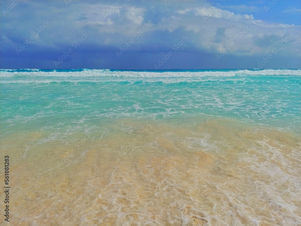 Caribbean Beach Waves