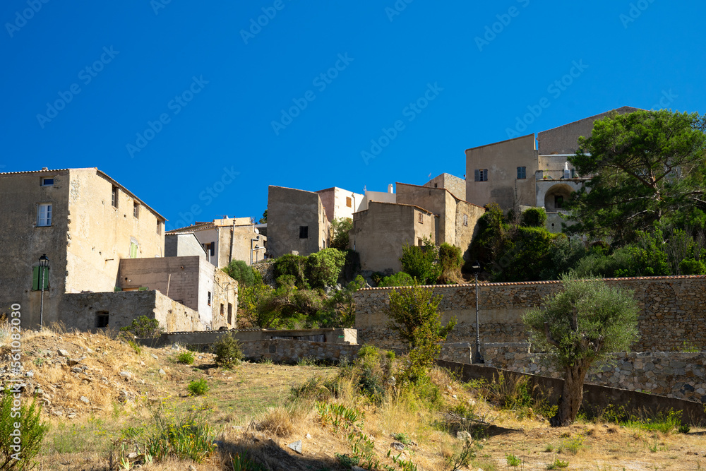 Dorf in der Balagne auf Korsika