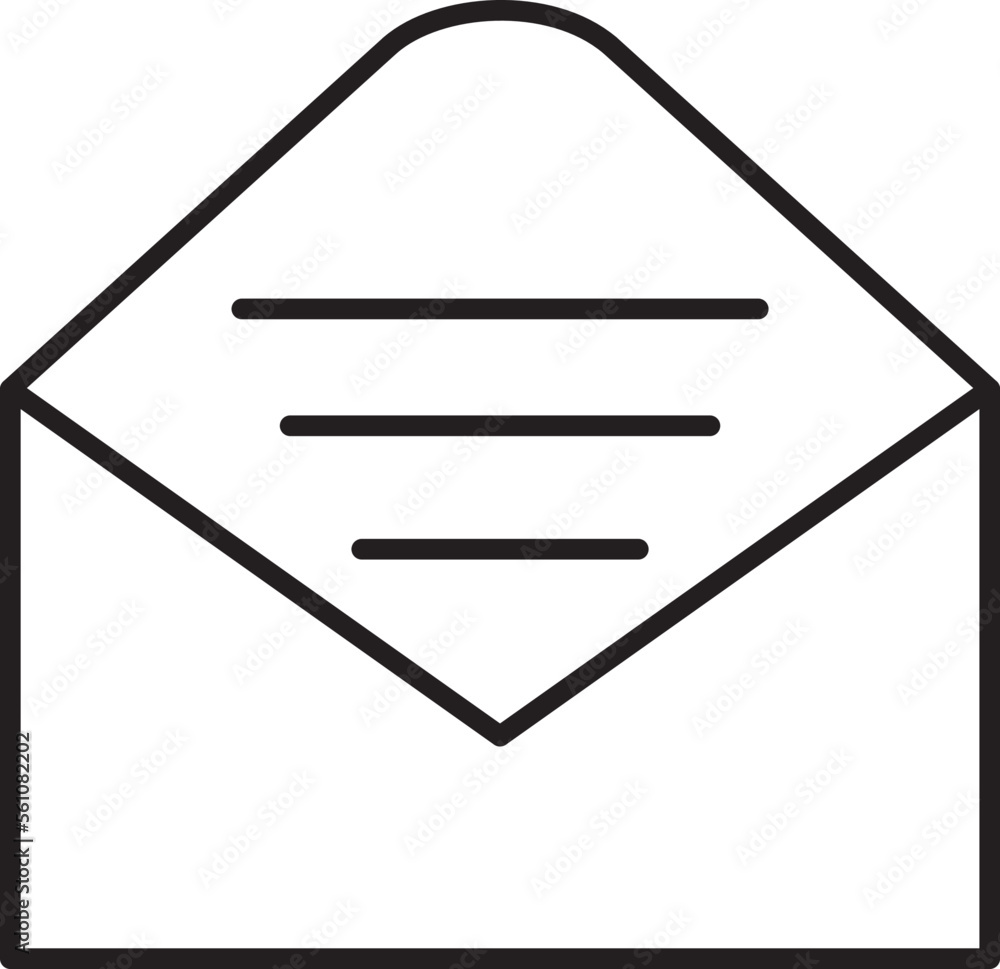 Obraz premium message icon 