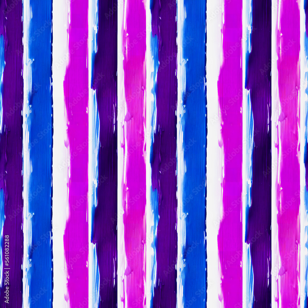 Abstract pattern with multi-colored stripes in sloppy edges