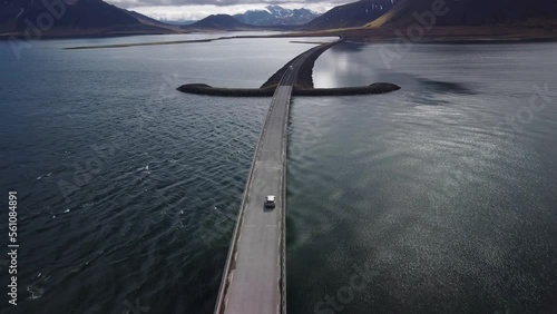 iceland sword bridge road