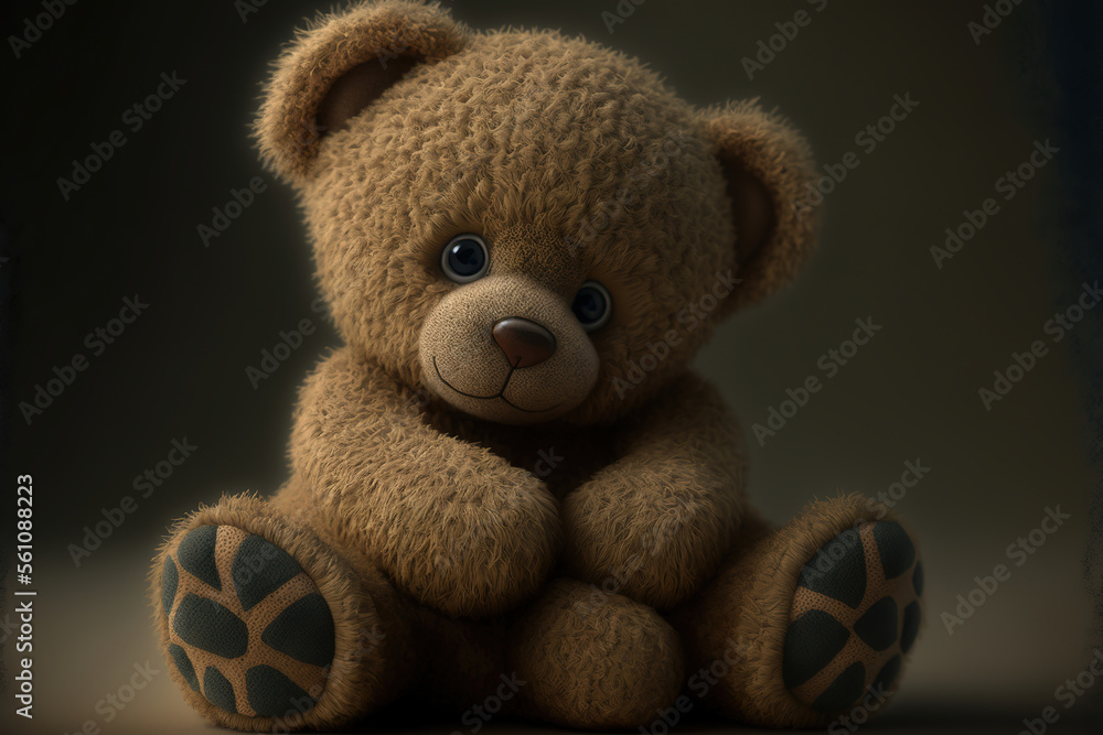 teddy bear in brown color teddy bear in brown color