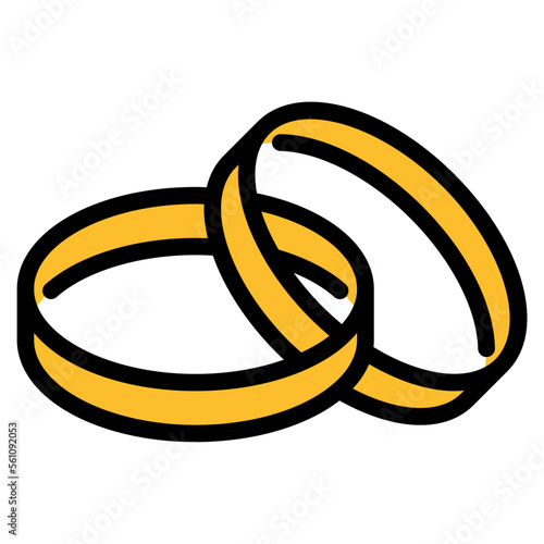 engagement ring line filled icon