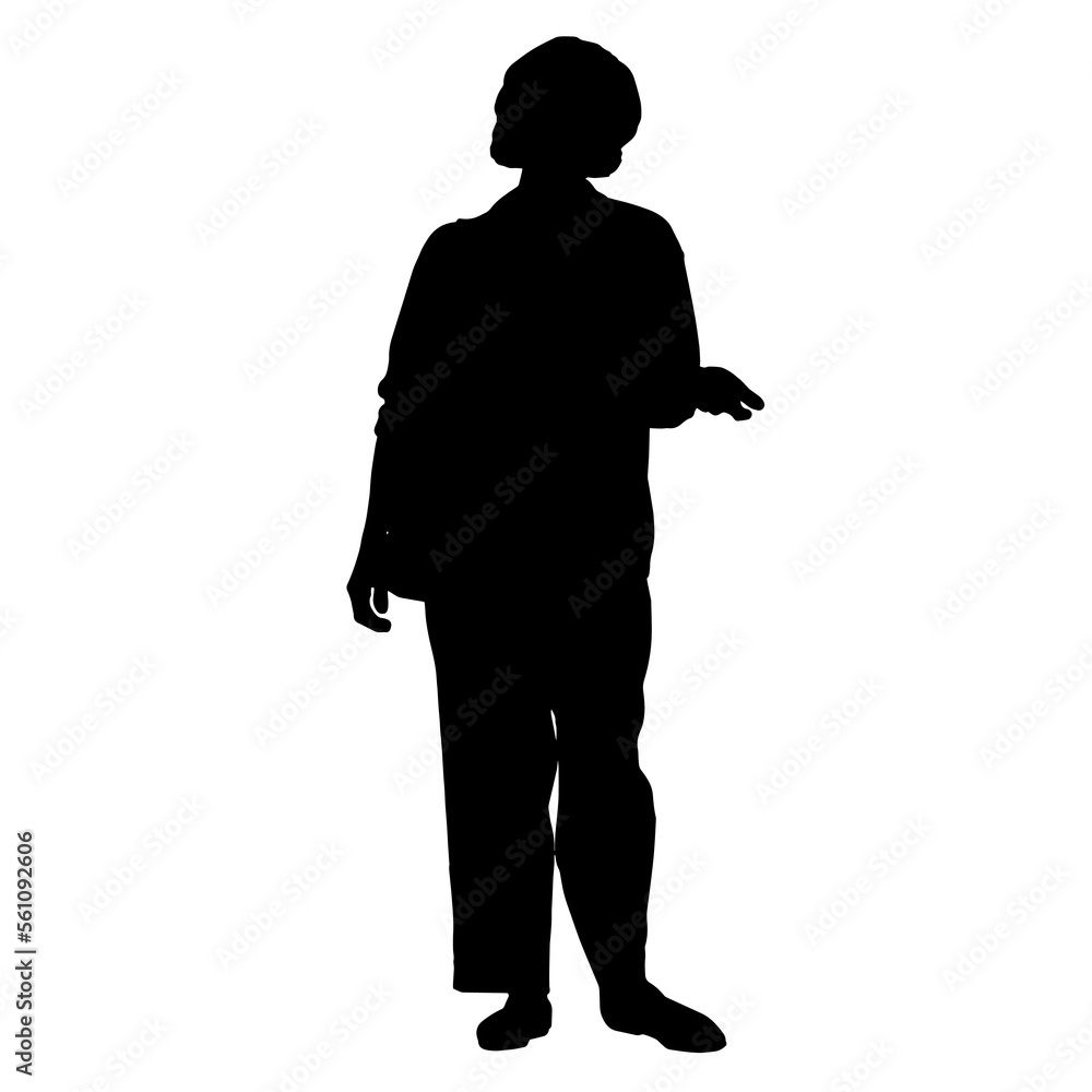 Vector silhouettes of women. Woman portrait shape. Black color on isolated white background. Graphic illustration. EPS10. Vector silhouettes of women. Woman portrait shape. Black color on isolated white background. Graphic illustration. EPS10.