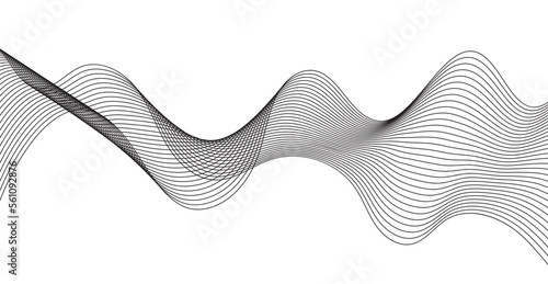 abstract wave background. minimal round lines abstract background. Abstract blue wave lines pattern background