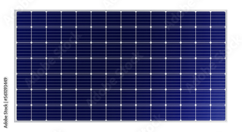 solar panel,topview angle.white backgrounds