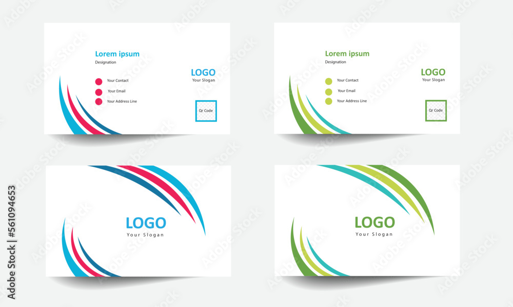  Creative and Clean Business Card Template.