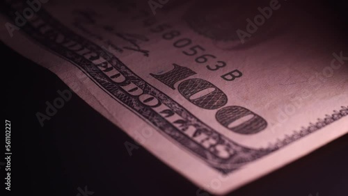 dollar rotating, inflation, soft light
