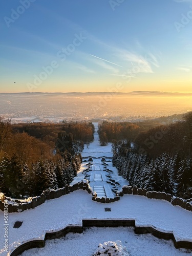 Blick vom Herkules Kassel 