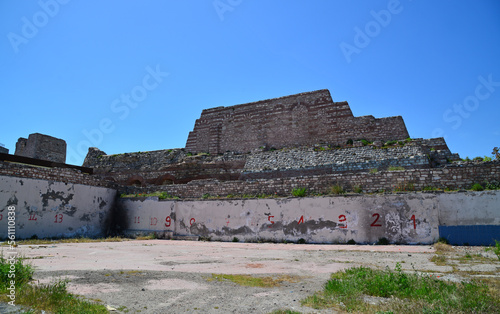 Located in Istanbul, Turkey, Tekfur Palace was built during the Byzantine period. photo