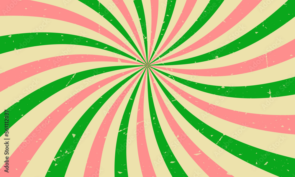 Pink and green vintage background with lines