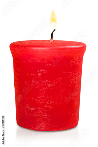 A color aromatic candle with different smells