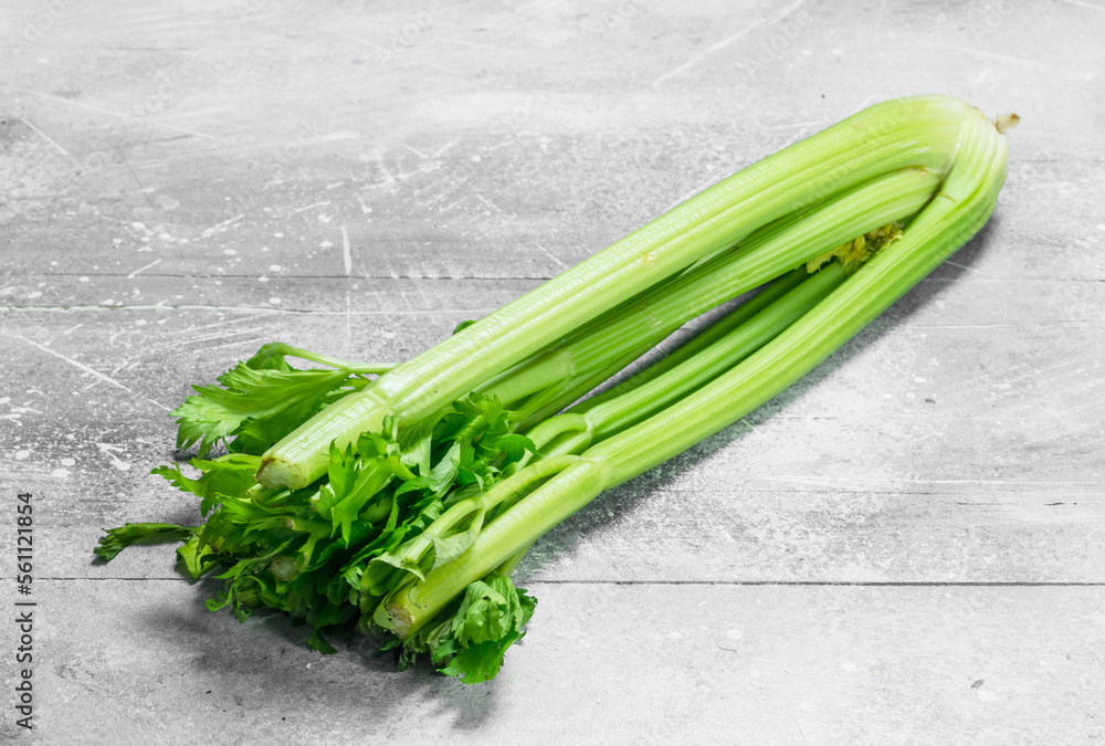 Fresh, healthy celery.