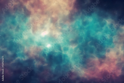  Deep Space Nebula with Stars - Background