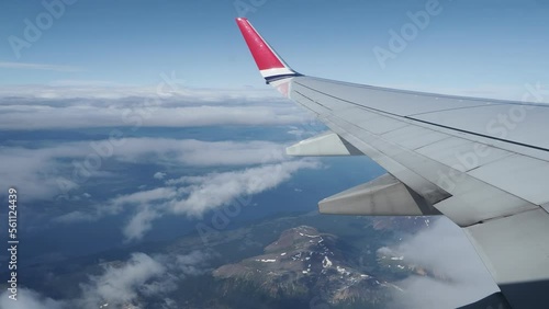 wing of airplane