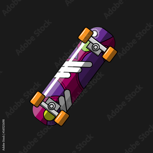 illustration of skate, skate, longboard, ilustration of longboard, style, skate icon, icon, icono, vector skate vector