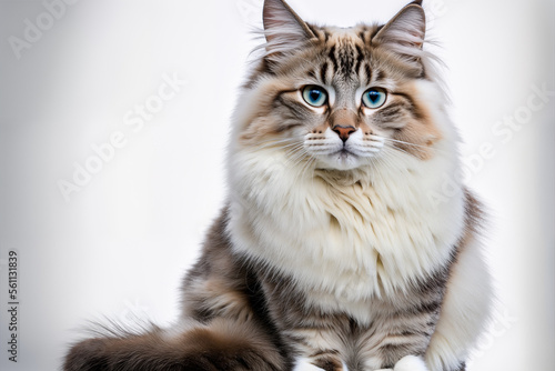 british cat isolated on white © Asta