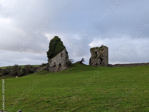 Castle in Gleaston  Barrow in Furness  Cumbria  England