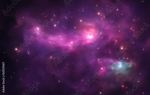 Gas Nebula - Stars - Sun - Pillars of Creation - Deep Space - Astrophotograph - Galaxys - Deep Field - Astronomy - Cosmology - generative ai- Milky Way Galaxy - Universe - Cosmos - Science Fiction 