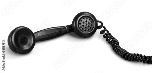 classic old retro revival telephone receiver