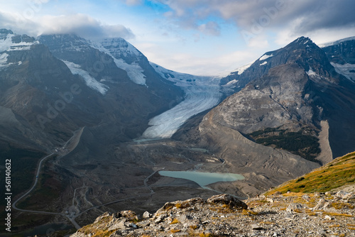 Athabasca glacier Banff Alberta Canada