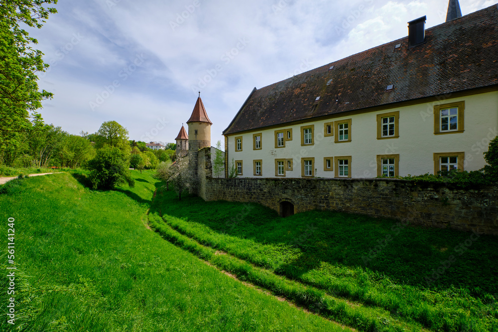 Historische Altstadt von Seßlach, Landkreis Coburg, Oberfranken, Franken, Bayern, Deutschland