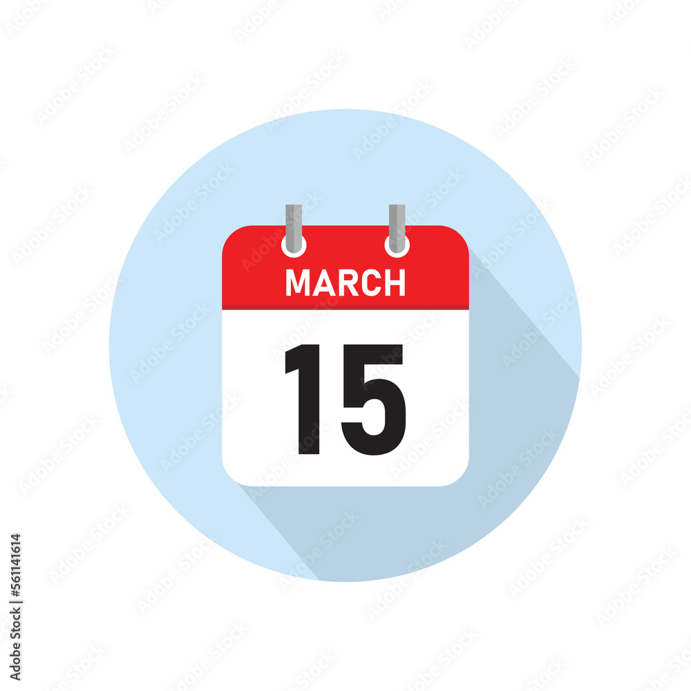 March 15 Concept Design. Vector Illustration. March 15 Concept Design. Vector Illustration.