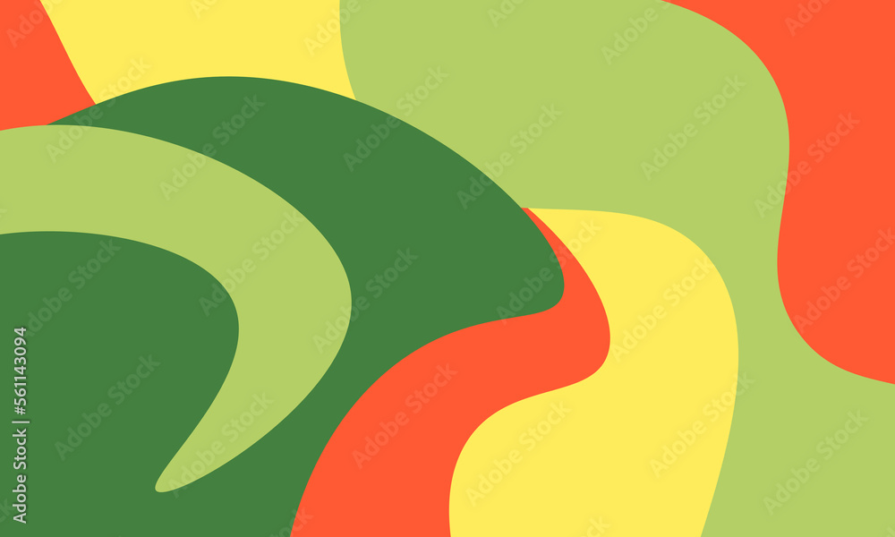 Vector Abstract Background for Social Media Banner Bright Colors Vector Abstract Background for Social Media Banner Bright Colors