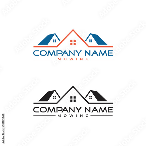 Real Estate icon Logo Design  vector Images