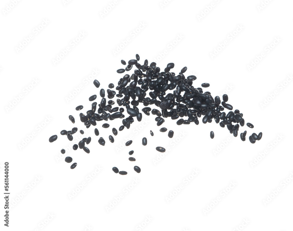 Black Bean flying explosion, black grain beans explode abstract cloud fly. Beautiful complete seed pea bean splash in air, food object design. Selective focus freeze shot white background isolated Black Bean flying explosion, black grain beans explode abstract cloud fly. Beautiful complete seed pea bean splash in air, food object design. Selective focus freeze shot white background isolated